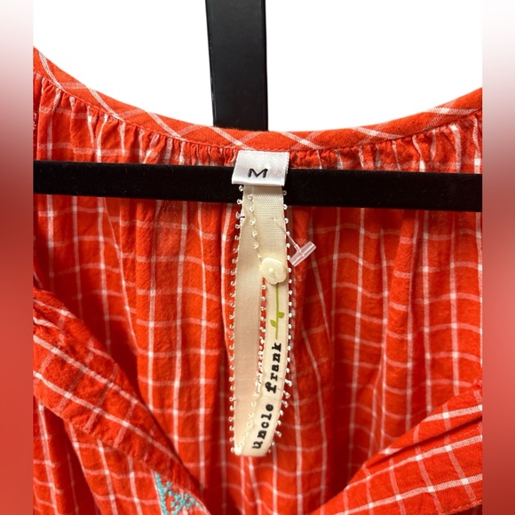 ✨ Uncle Frank x Anthropologie Embroidered Balloon Sleeve Dress | Size M ✨ - Picture 3 of 5